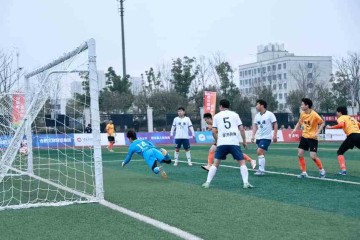 开云-合肥城市足球联赛肥东主场首战激情开赛